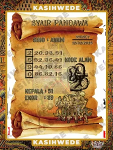 Syair SDY 12 Februari 2025