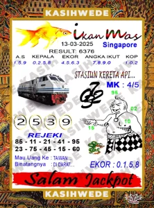 Syair SGP 13 Maret 2025