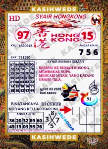 Syair hk 8 maret 2025