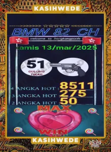 Syair HK 13 Maret 2025